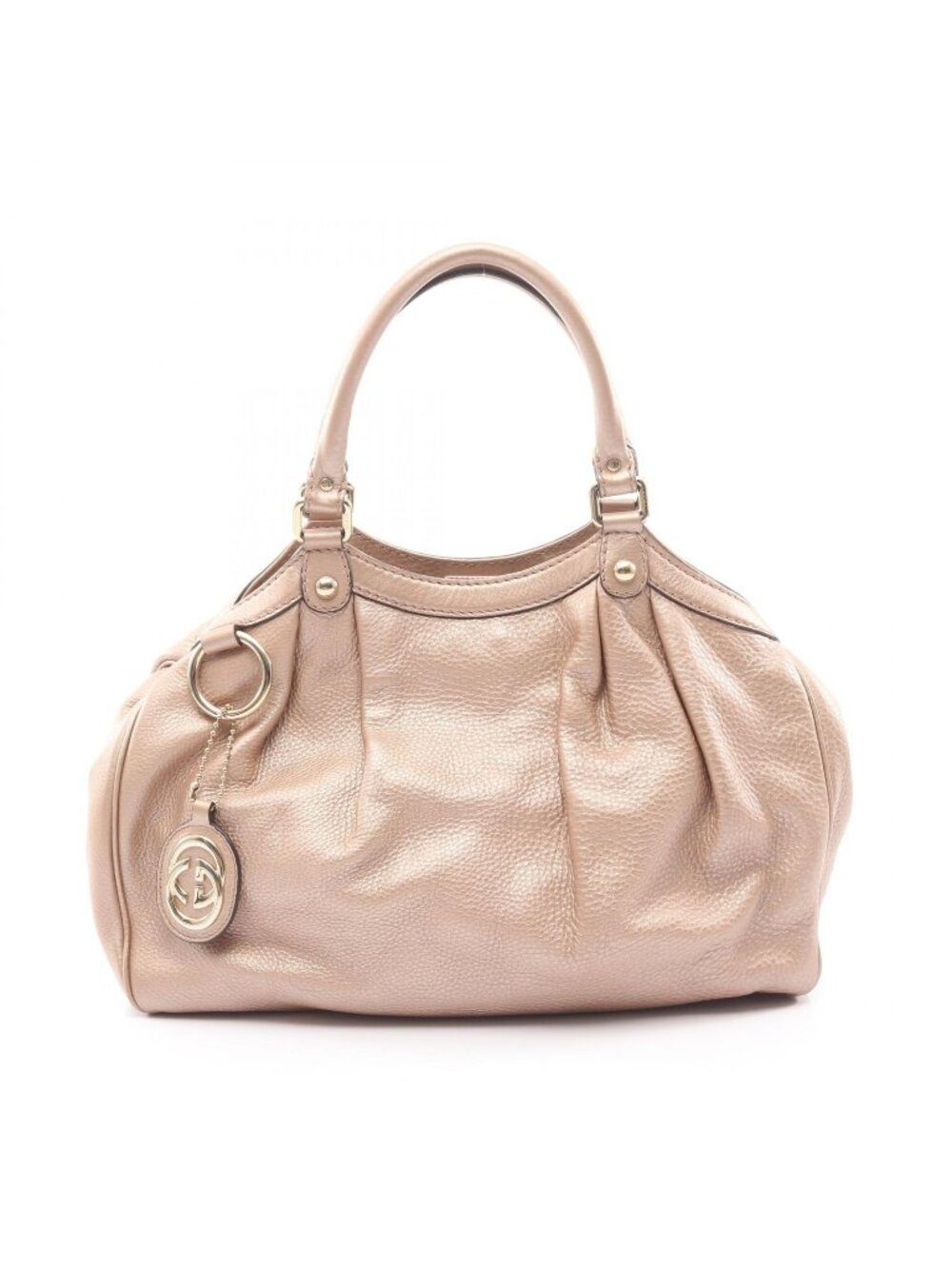 Gucci Handbag Light Brown Leather Tote
